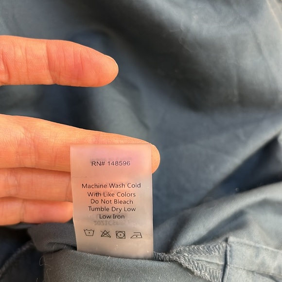 Universal Standard Crossover Collar Dress Teal Sizes 2XS (6 - 8) - Picture 12 of 14